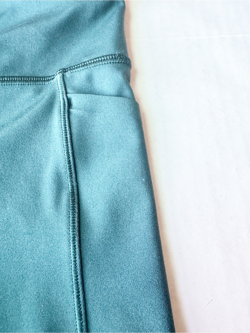 Athleta Girl Stash Your Treasures Tight Leggings in Oceanic Teal Size L 12Y - Picture 4 of 13